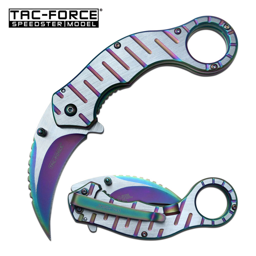 TAC FORCE TF-952RB SPRING ASSISTED KNIFE 4.5