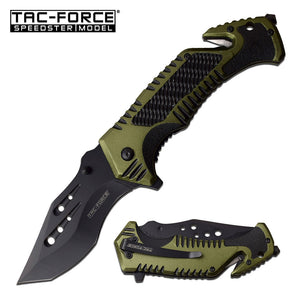 TAC FORCE SPRING ASSISTED KNIFE 5" CLOSED
