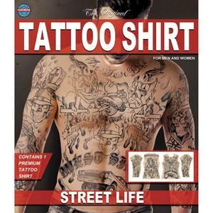 STREET LIFE GANGSTER TATTOO SHIRT SM/MED – SPY GALLERY INC