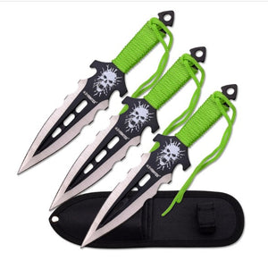 Z HUNTER THROWING KNIFE SET 7.5" OVERALL