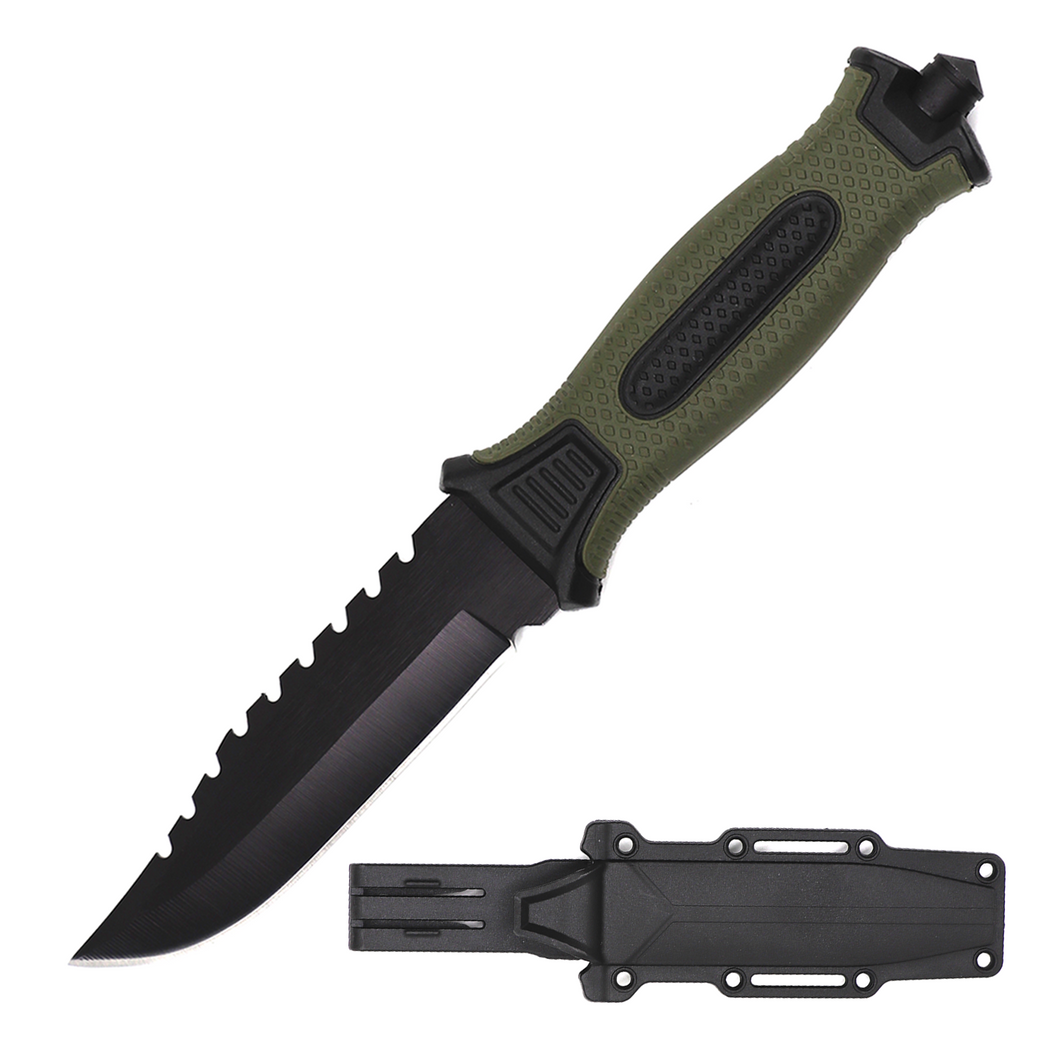 10-inch Hunting Knife with ABS Sheath