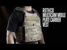Load and play video in Gallery viewer, MOLLE PLATE CARRIER VEST
