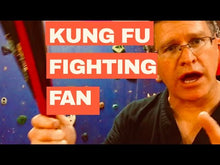 Load and play video in Gallery viewer, KUNG FU FIGHTING FAN 14.75&quot; OVERALL
