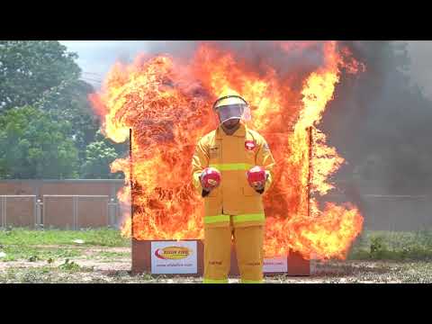 Elide Fire extinguishing ball activates with flame