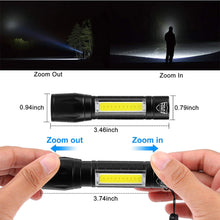 Load image into Gallery viewer, Tactical XPE/COB Mini Flashlight
