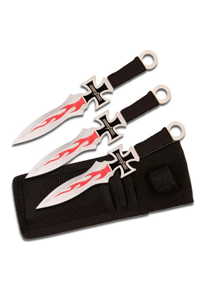 PERFECT POINT THROWING KNIFE SET 7
