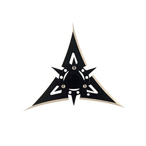 4", 3 Point Black Throwing Star